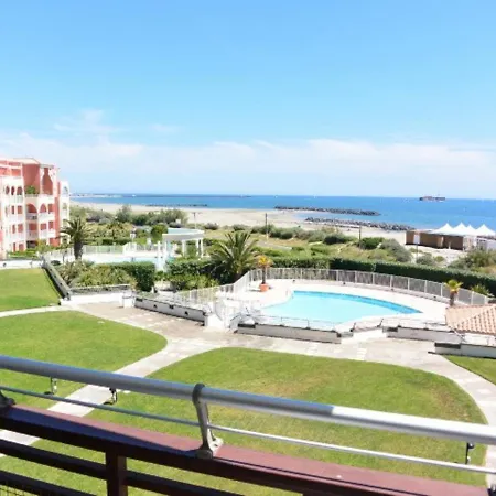 Appartement T2 Alcôve Avec Piscine à 50m De La Plage, Cap D'agde - Fr-1-607-11 *